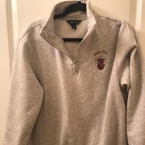 Alpha Phi Grey Quarter Zip